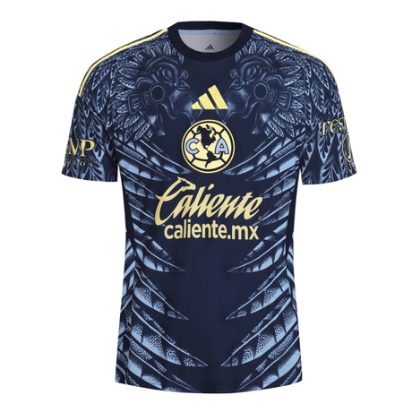 adidas Club América Men's Away Soccer Jersey 25/26 - Blue - Best Buy Soccer