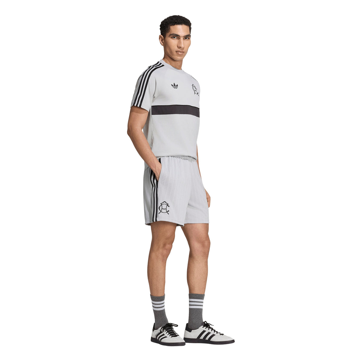 adidas Club America OG Men's Soccer T-Shirt - Grey/Black - Best Buy Soccer