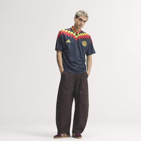 adidas Club America Stadium Men's Soccer Jersey - Blue/Yellow/Red - Best Buy Soccer