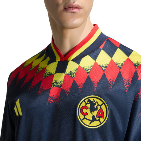 adidas Club America Stadium Men's Soccer Jersey - Blue/Yellow/Red - Best Buy Soccer