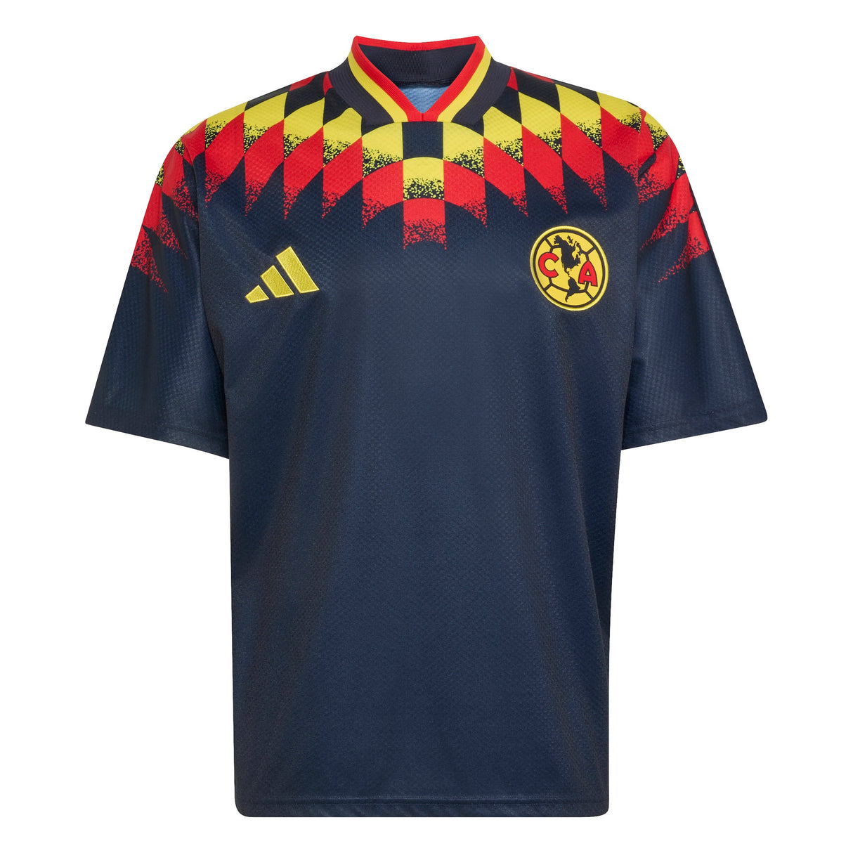 adidas Club America Stadium Men's Soccer Jersey - Blue/Yellow/Red - Best Buy Soccer