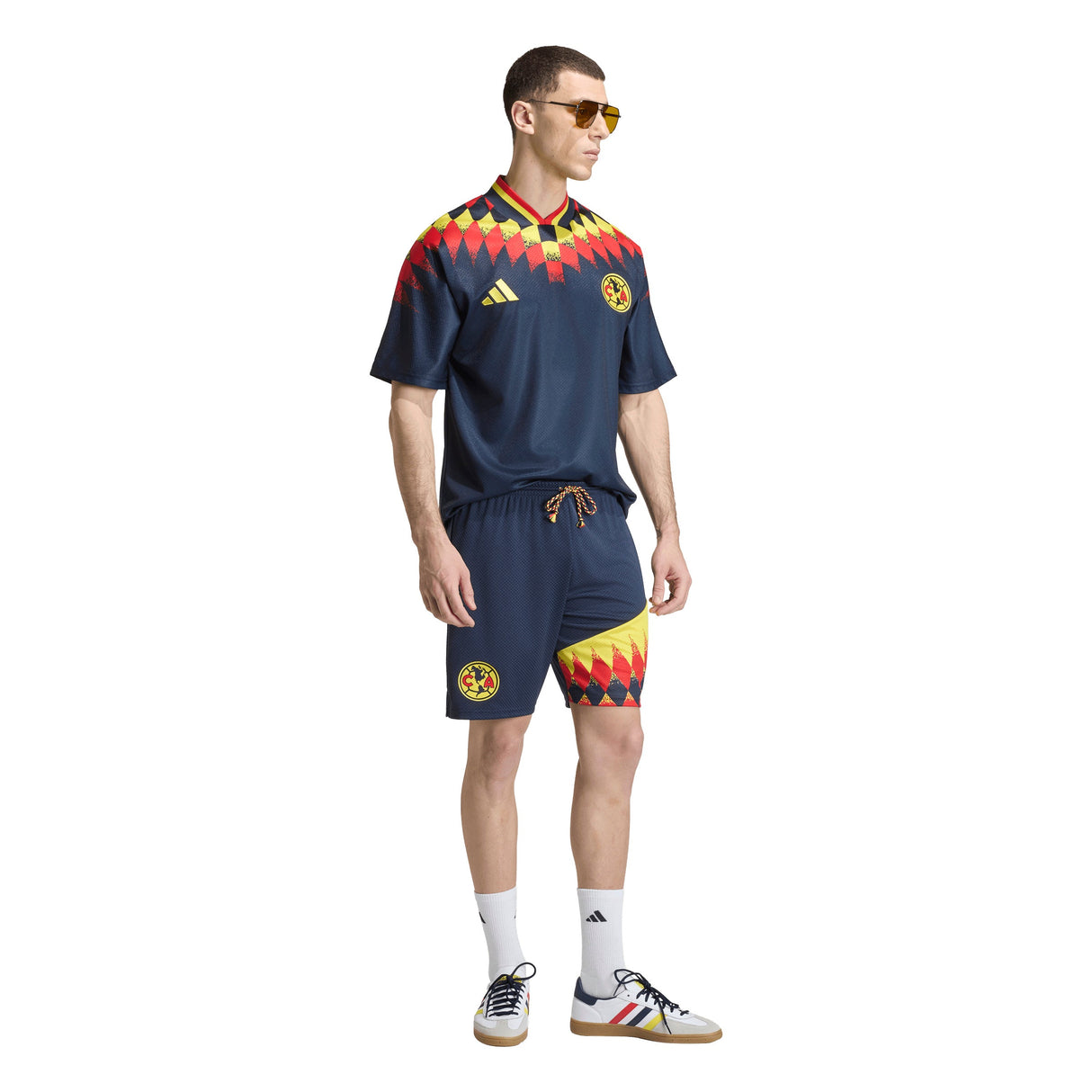 adidas Club America Stadium Men's Soccer Shorts - Blue - Best Buy Soccer