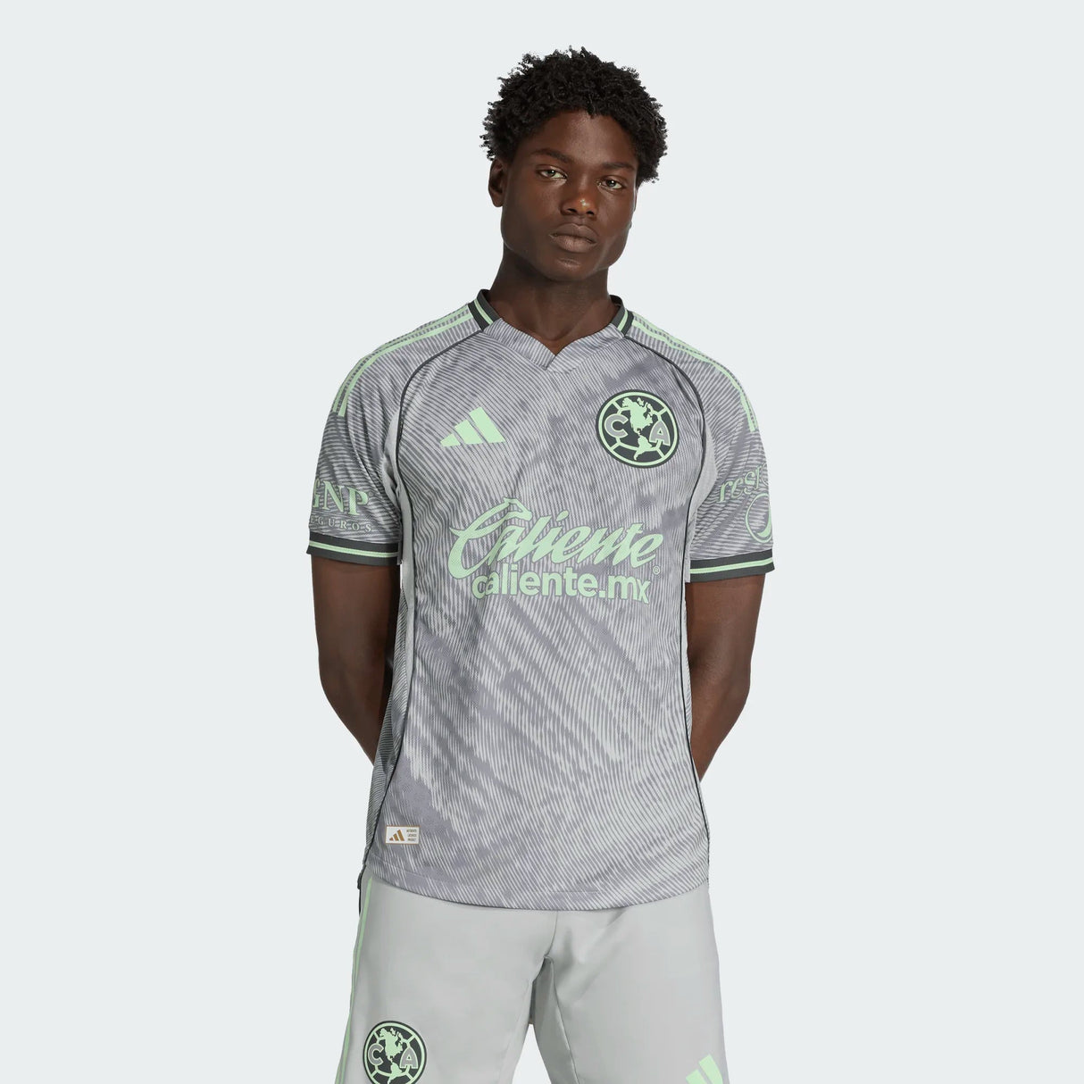 adidas Club America Third Authentic Men's Soccer Jersey 25/26 - Grey - Best Buy Soccer