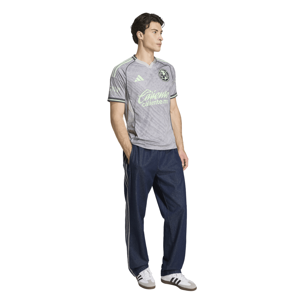 adidas Club America Third Men's Soccer Jersey 25/26 - Grey - Best Buy Soccer