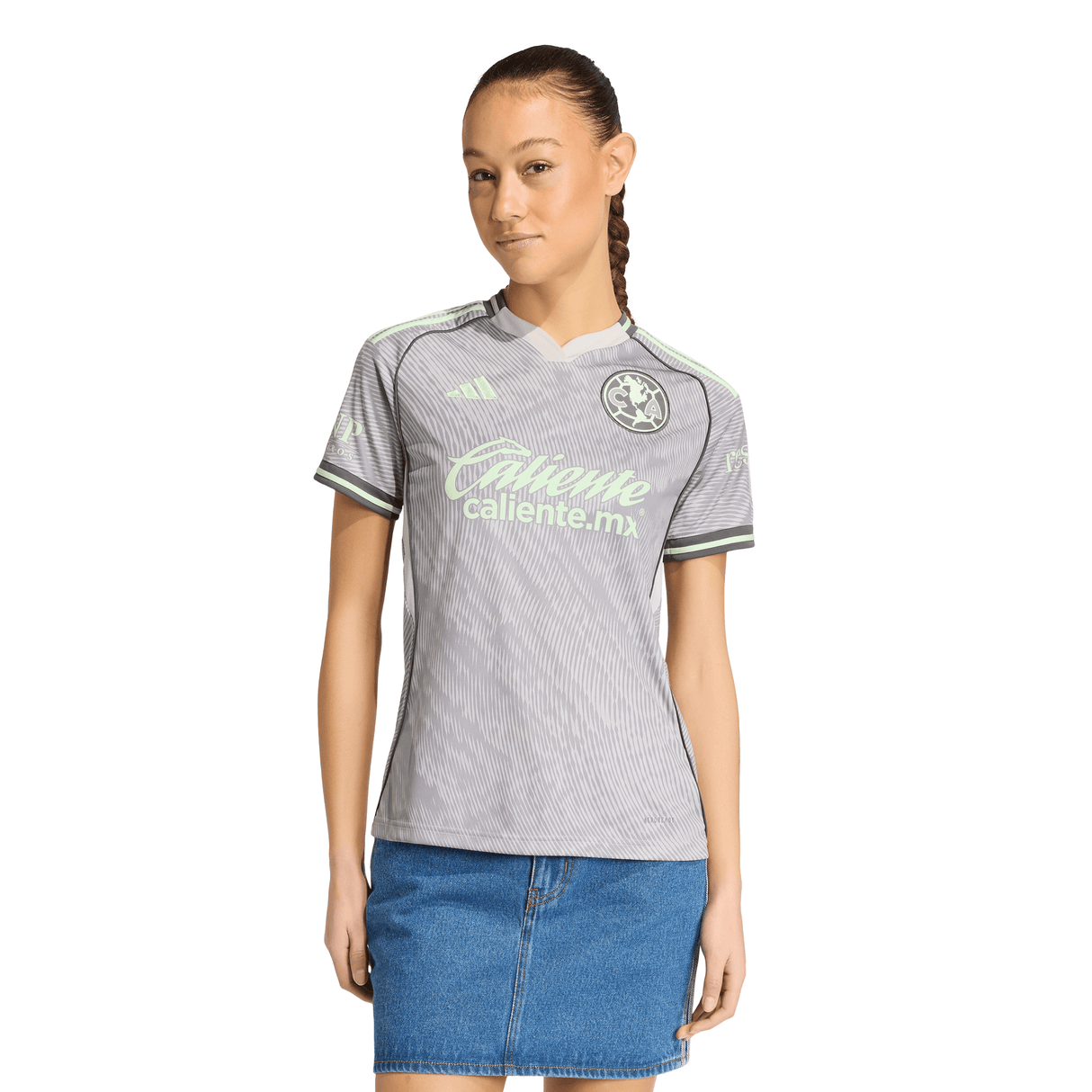 adidas Club America Third Women's Soccer Jersey 25/26 - Grey - Best Buy Soccer