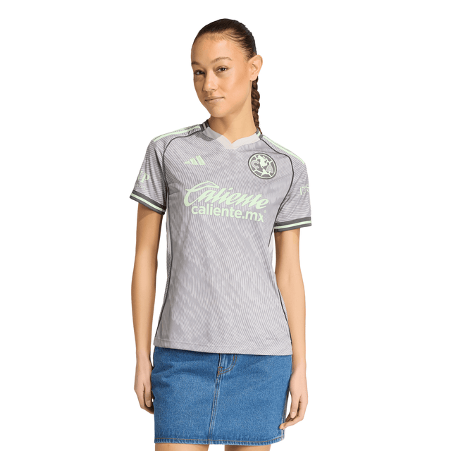 adidas Club America Third Women's Soccer Jersey 25/26 - Grey - Best Buy Soccer