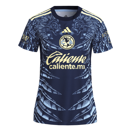 adidas Club América Women's Away Soccer Jersey 25/26 - Blue - Best Buy Soccer