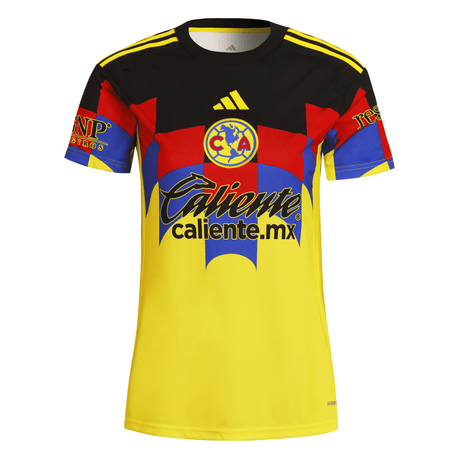 adidas Club América Women's Home Soccer Jersey 25/26 - Yellow - Best Buy Soccer