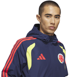 adidas Colombia 26 Tiro All Weather Men's Soccer Jacket - Blue - Best Buy Soccer