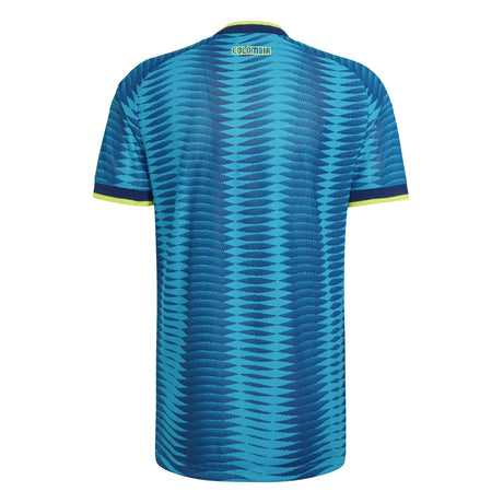 adidas Colombia Away Authentic Men's Soccer Jersey 2026 - Mistery Petrol/ Navy - Best Buy Soccer