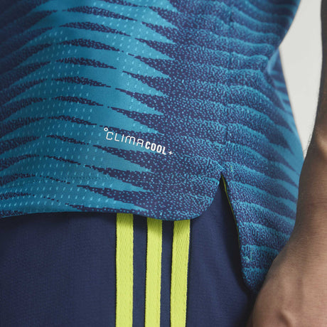 adidas Colombia Away Authentic Men's Soccer Jersey 2026 - Mistery Petrol/ Navy - Best Buy Soccer