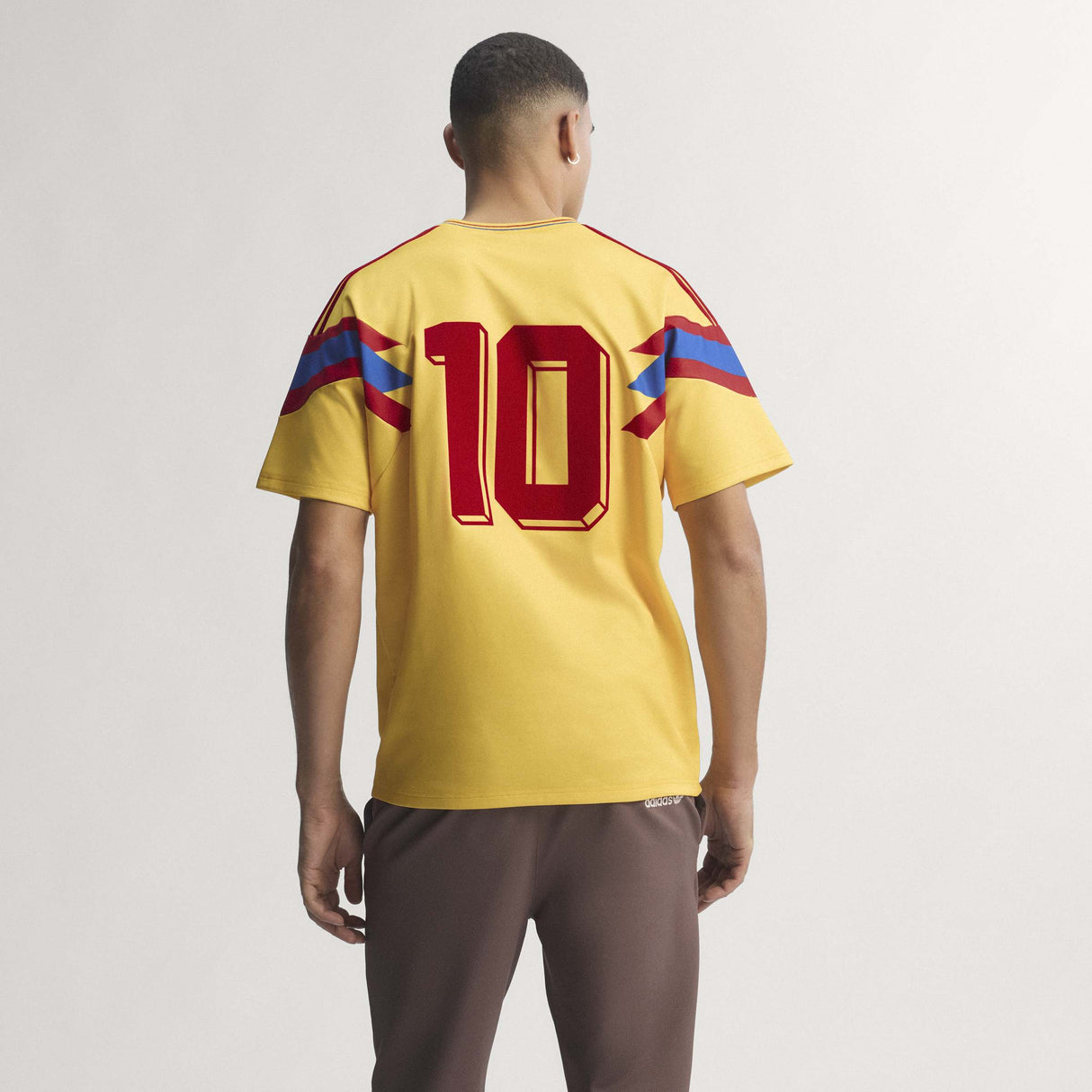 adidas Colombia Away Men's Soccer Jersey 1990 - Gold - Best Buy Soccer