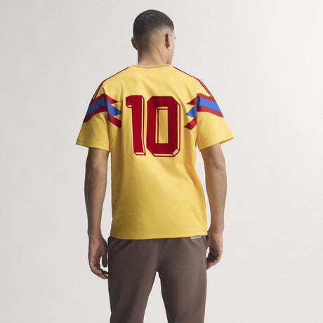 adidas Colombia Away Men's Soccer Jersey 1990 - Gold - Best Buy Soccer