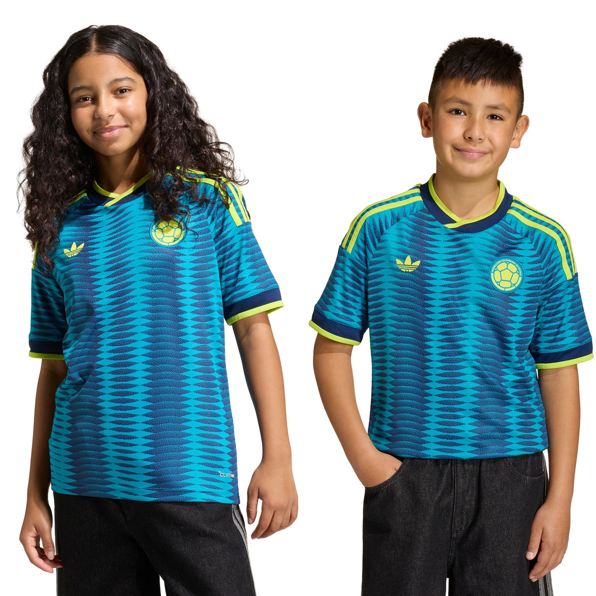 adidas Colombia Away Youth Soccer Jersey 2026 - Mistery Petrol/Navy - Best Buy Soccer