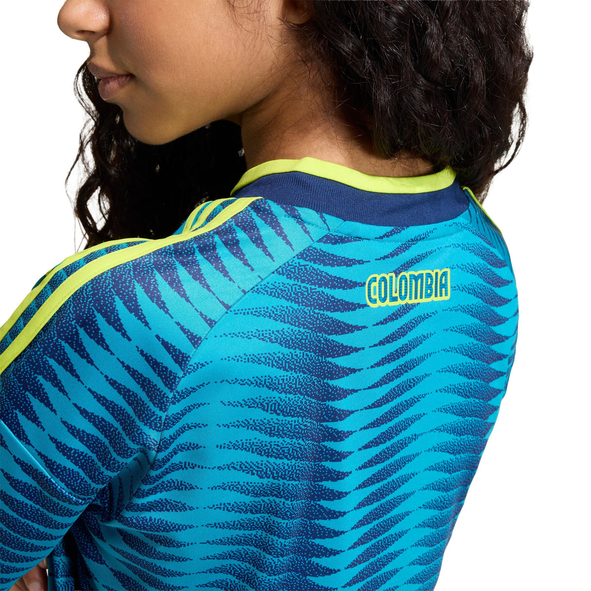 adidas Colombia Away Youth Soccer Jersey 2026 - Mistery Petrol/Navy - Best Buy Soccer