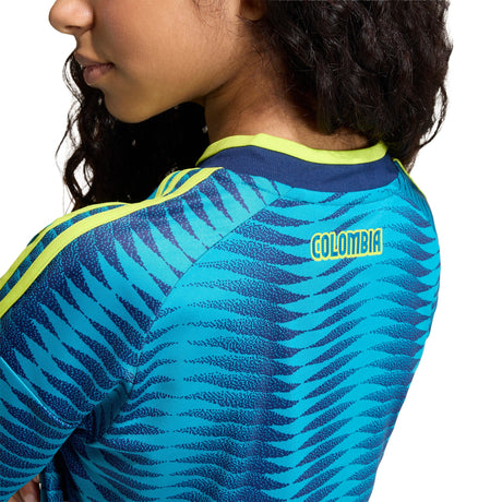 adidas Colombia Away Youth Soccer Jersey 2026 - Mistery Petrol/Navy - Best Buy Soccer