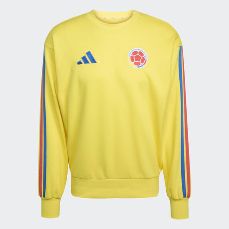 adidas Colombia DNA Men's Soccer Crew Sweat - Yellow - Best Buy Soccer