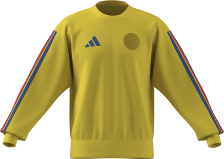 adidas Colombia DNA Men's Soccer Crew Sweat - Yellow - Best Buy Soccer
