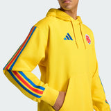 adidas Colombia DNA Soccer Fleece Hoodie - Yellow - Best Buy Soccer