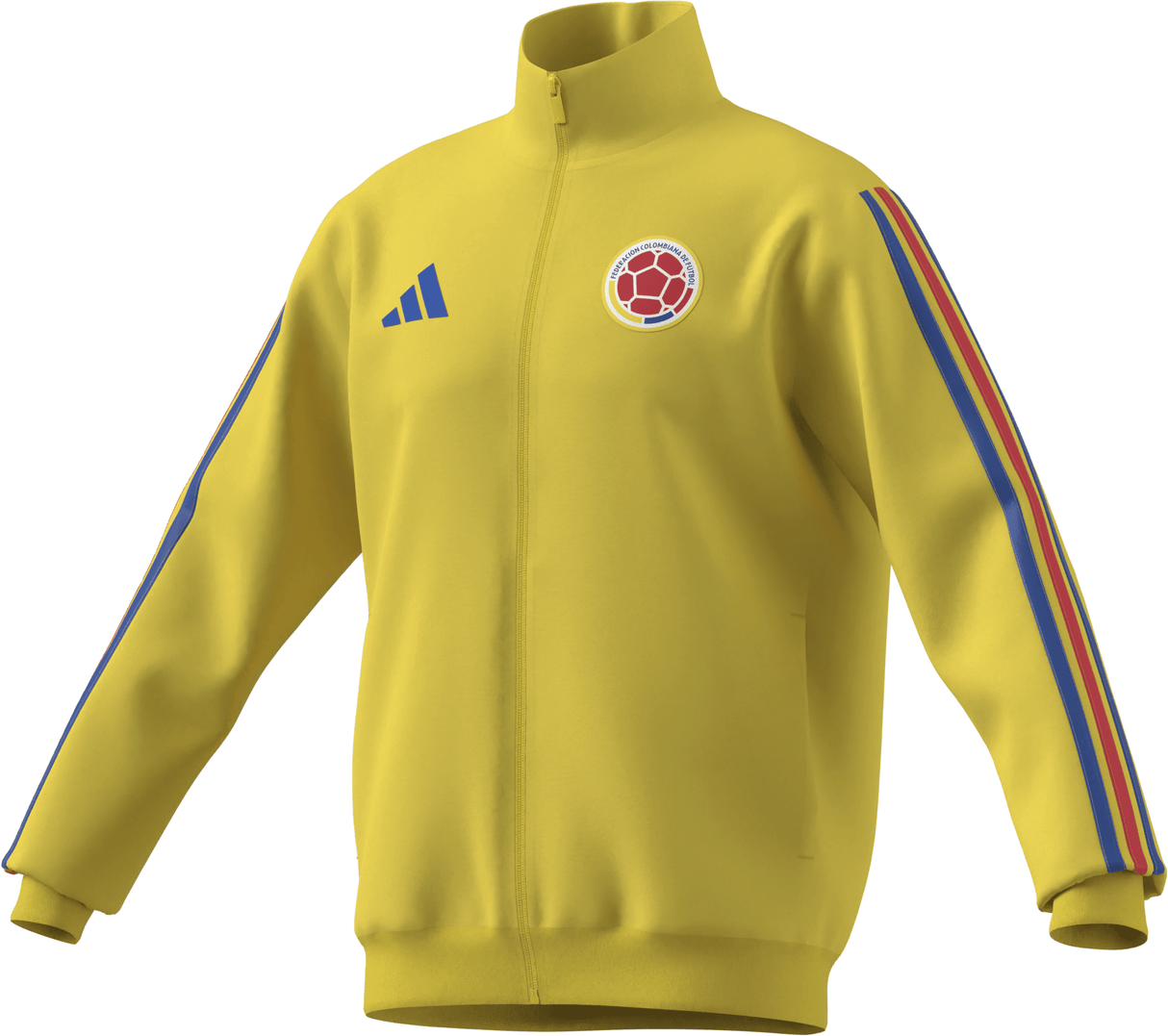 adidas Colombia DNA Track Top Soccer Jackets - Yellow - Best Buy Soccer