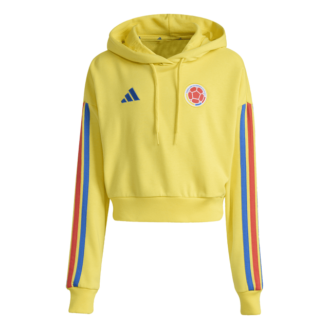 adidas Colombia DNA Women's Soccer Hoodie - Yellow - Best Buy Soccer