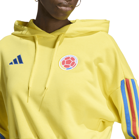 adidas Colombia DNA Women's Soccer Hoodie - Yellow - Best Buy Soccer