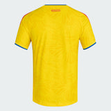 adidas Colombia Home Authentic Men's Soccer Jersey 26 - Yellow - Best Buy Soccer