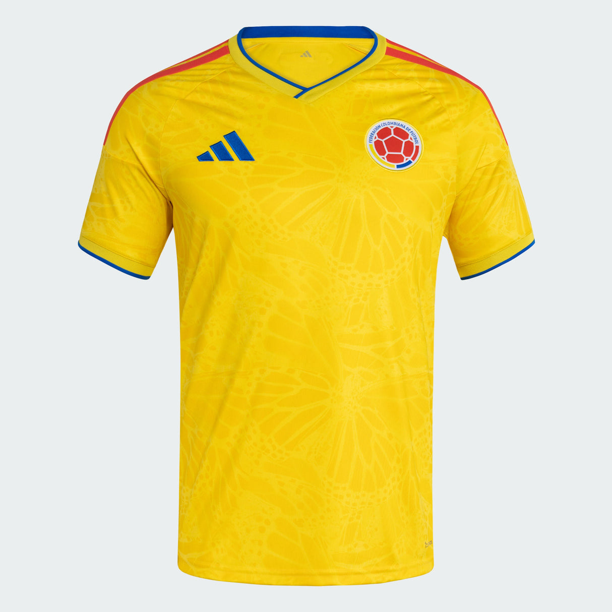 adidas Colombia Home Men's Soccer Jersey 26 - Yellow - Best Buy Soccer