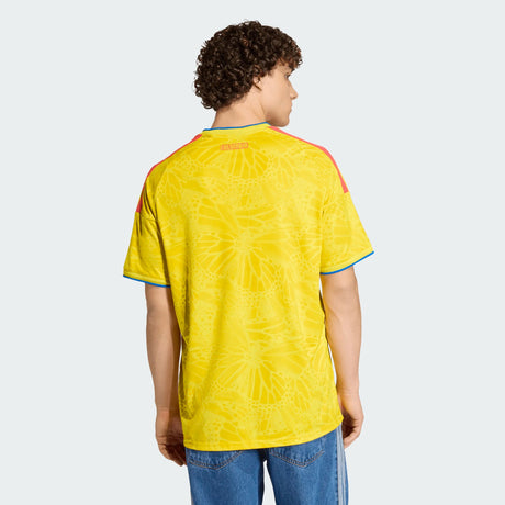 adidas Colombia Home Men's Soccer Jersey 26 - Yellow - Best Buy Soccer