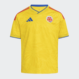 adidas Colombia Home Youth Soccer Jersey 26 - Yellow - Best Buy Soccer
