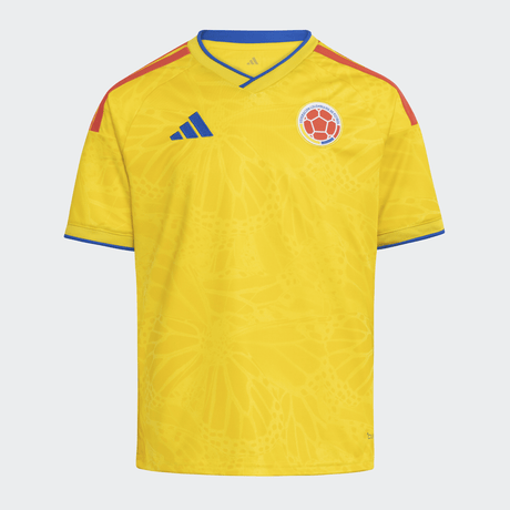 adidas Colombia Home Youth Soccer Jersey 26 - Yellow - Best Buy Soccer