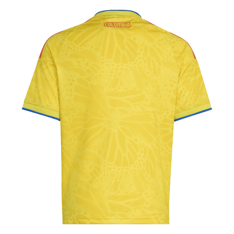 adidas Colombia Home Youth Soccer Jersey 26 - Yellow - Best Buy Soccer