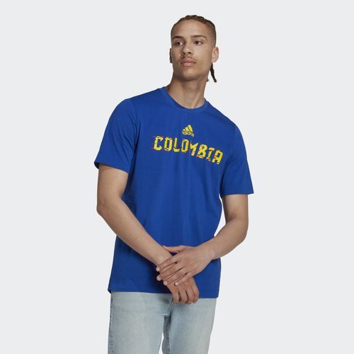 adidas Colombia World Cup 2022 Tee Royal - Best Buy Soccer