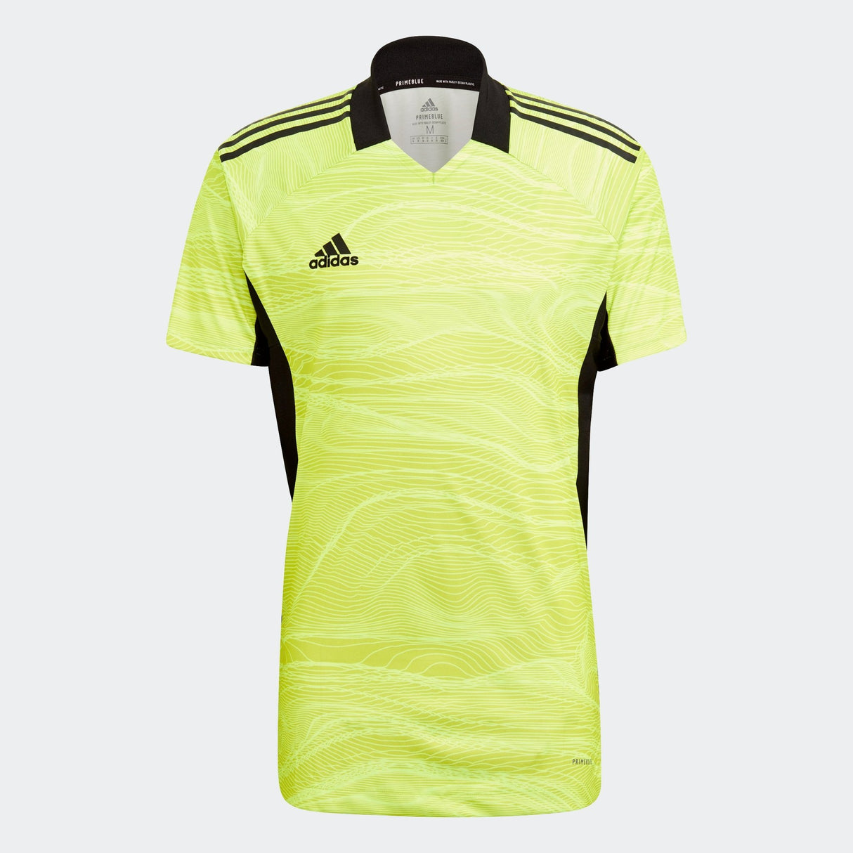 adidas Condivo 21 Goalkeeper Jersey Acid Yellow - Best Buy Soccer