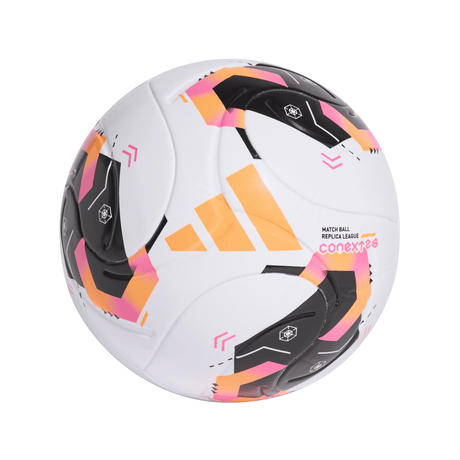 adidas Conext26 League Soccer Ball - White/Black/Silver - Best Buy Soccer