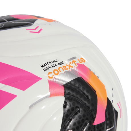 adidas Conext26 Mini Soccer Ball - White/Black/Silver - Best Buy Soccer