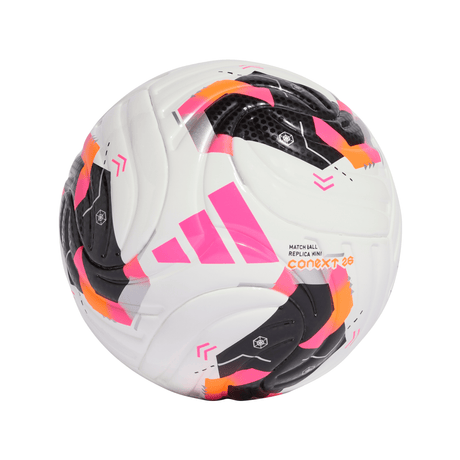 adidas Conext26 Mini Soccer Ball - White/Black/Silver - Best Buy Soccer