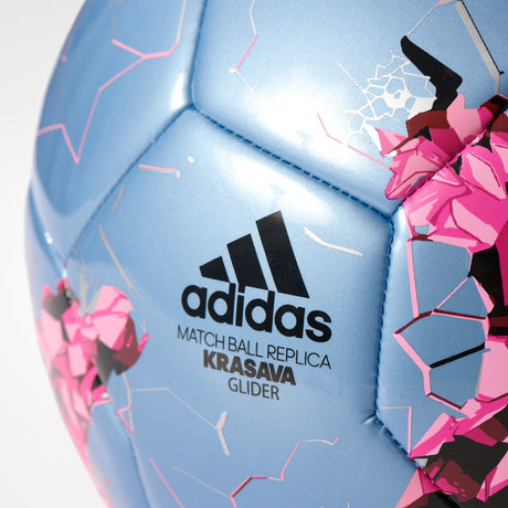 adidas Confederations Glider Soccer Ball Tech Blue Metallic/Shock Pink - Best Buy Soccer