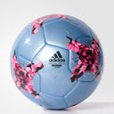 adidas Confederations Glider Soccer Ball Tech Blue Metallic/Shock Pink - Best Buy Soccer