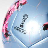 adidas Confederations Glider Soccer Ball Tech Blue Metallic/Shock Pink - Best Buy Soccer