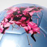 adidas Confederations Glider Soccer Ball Tech Blue Metallic/Shock Pink - Best Buy Soccer