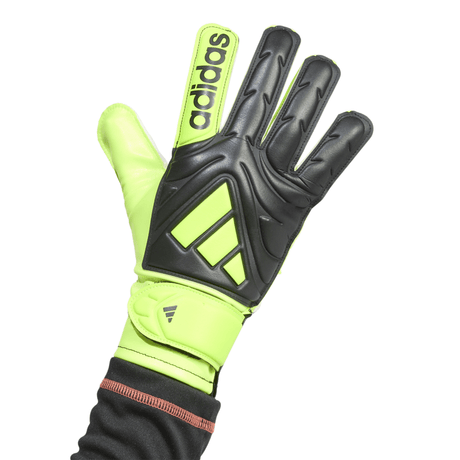 adidas Copa Club Goalkeeper Gloves Youth Black/Lemon - Best Buy Soccer