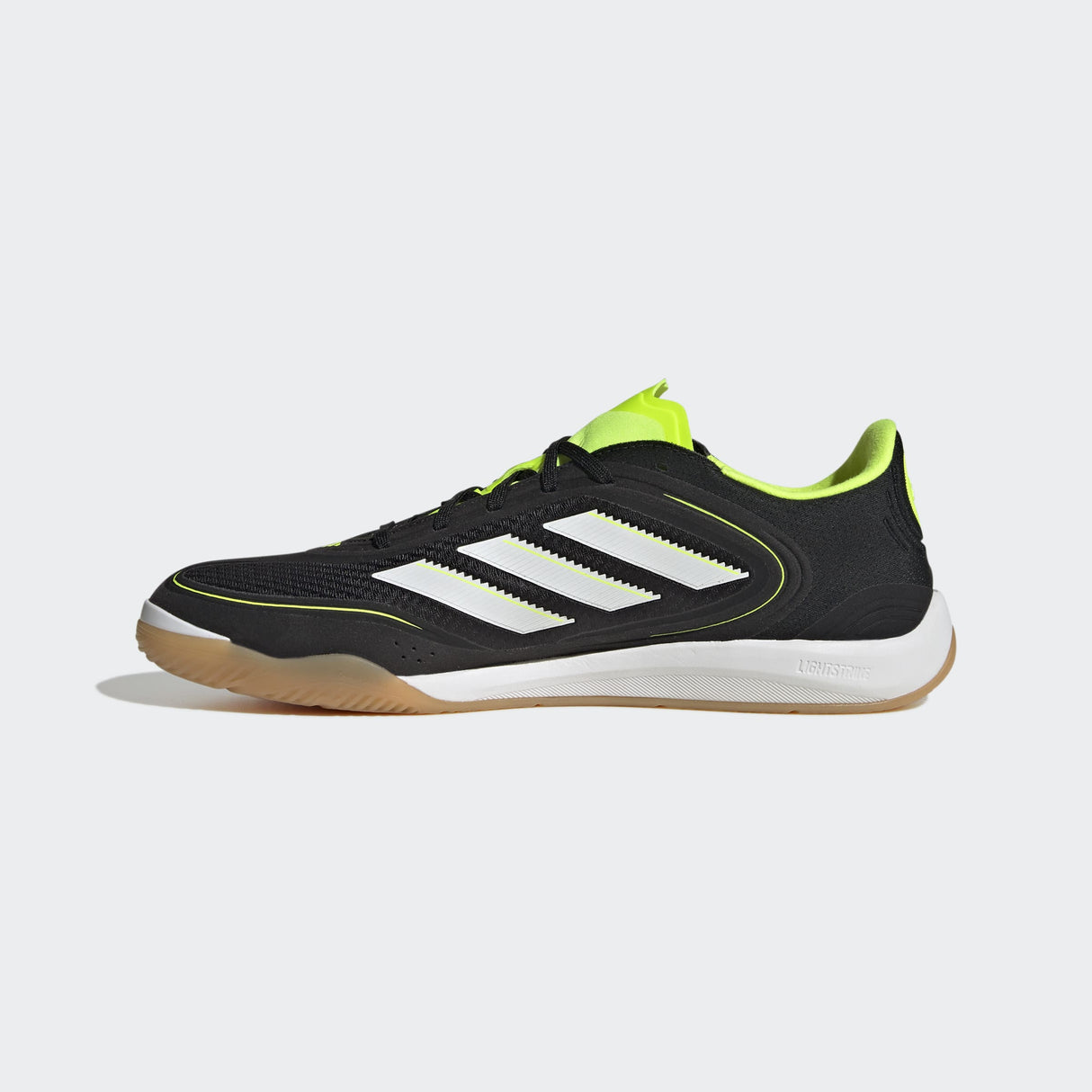 adidas Copa Court Pro IN Indoor Men's Soccer Shoes-Black/White/Lemon - Best Buy Soccer