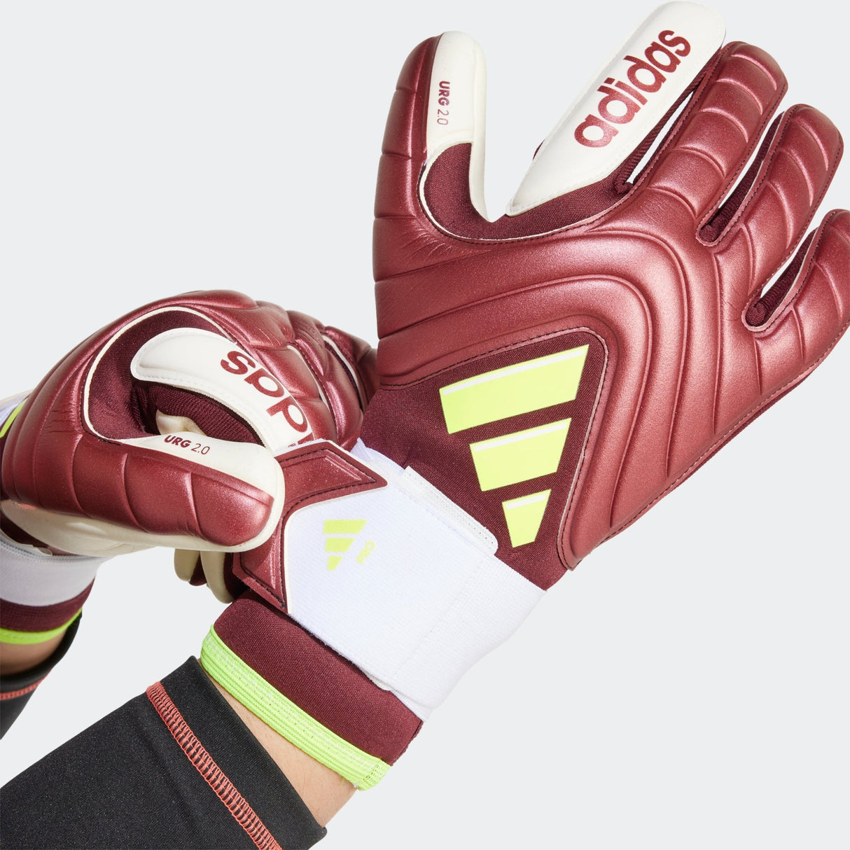 adidas Copa Pro Goalkeeper Gloves Shadow Red/White/Solar Yellow - Best Buy Soccer