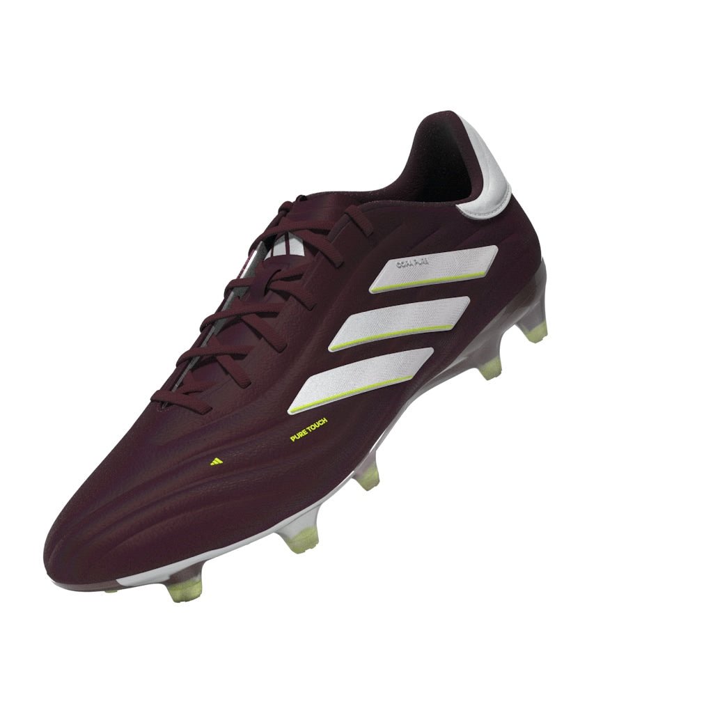 adidas Copa Pure 2 Elite FG Firm Ground Soccer Cleats - Shadow Red/White/Solar Yellow - Best Buy Soccer