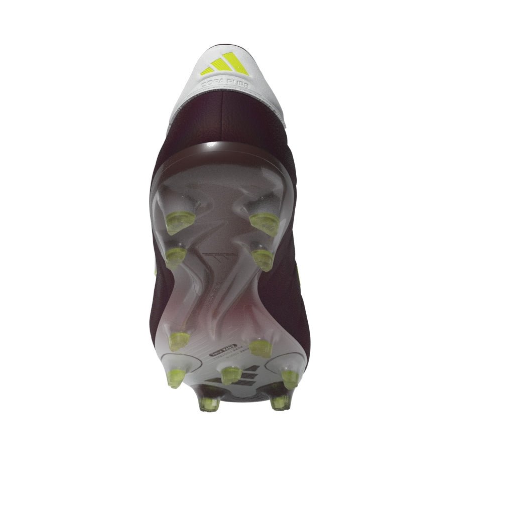 adidas Copa Pure 2 Elite FG Firm Ground Soccer Cleats - Shadow Red/White/Solar Yellow - Best Buy Soccer