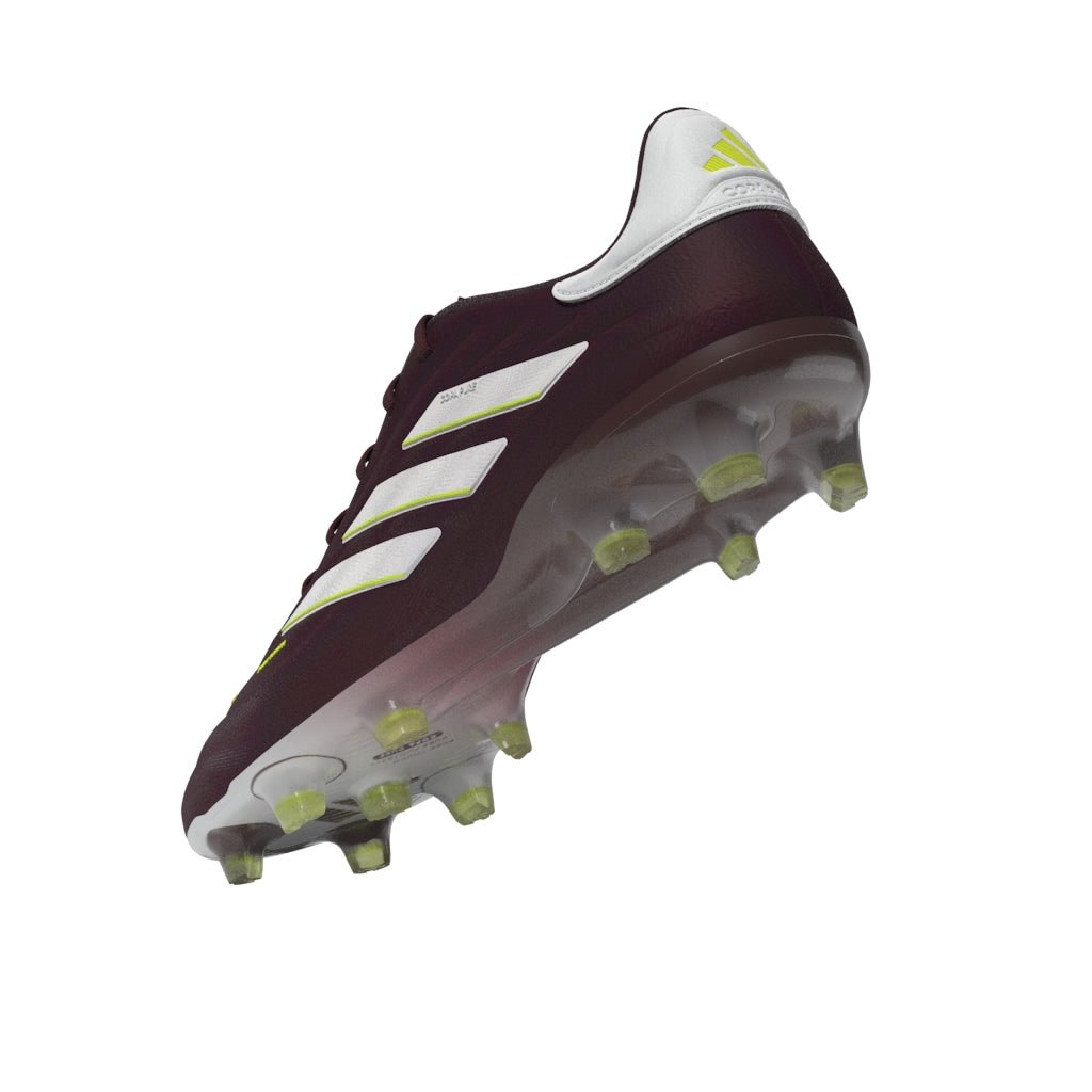 adidas Copa Pure 2 Elite FG Firm Ground Soccer Cleats - Shadow Red/White/Solar Yellow - Best Buy Soccer