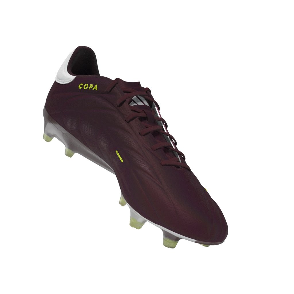 adidas Copa Pure 2 Elite FG Firm Ground Soccer Cleats - Shadow Red/White/Solar Yellow - Best Buy Soccer