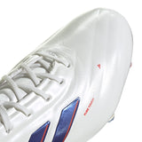 adidas Copa Pure 2 Elite FG Firm Ground Soccer Cleats - White/Lucid Blue/Solar Red - Best Buy Soccer