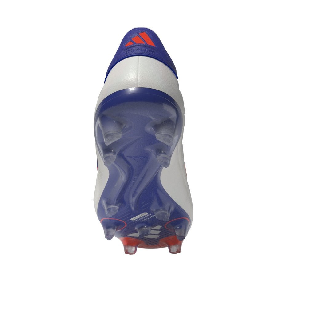 adidas Copa Pure 2 Elite FG Firm Ground Soccer Cleats - White/Lucid Blue/Solar Red - Best Buy Soccer